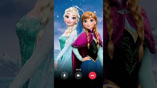 Have you ever thought about video chatting with Elsa amp Anna shorts [upl. by Fiedling]