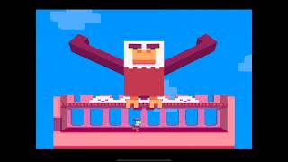 Crossy Road Castle Unihorse Castle to Room 158 Apple Arcade [upl. by Ahsiekim]