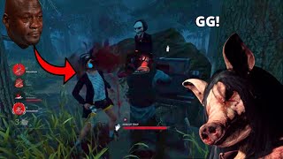 Pigs Beartrap Gets a Double Kill Dead By Daylight dbd [upl. by Ahsieket]