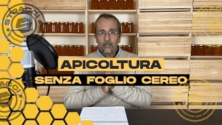 Apicoltura con Favo Naturale SENZA Foglio Cereo [upl. by Esirehs]