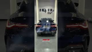 BMW 430i upgrade with RES Exhaust SS304 mid pipe  valve muffler exhaust system cold start sound [upl. by Anawak]