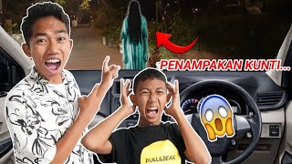 GAWAT LEWAT JALAN ANGKER KITA DIC3GAT KUNTILANAK SER3M😱  Mikael Family [upl. by Enyaht]