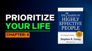 Put First Things First  The 7 Habits of Highly Effective People Chapter 4 Summary  Stephen Covey [upl. by Mcwherter]