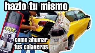 COMO AHUMAR LAS CALAVERAS de auto HAZLO TU MISMO [upl. by Oirasec380]