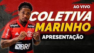 COLETIVA  APRESENTAÇÃO MARINHO  FLAMENGO [upl. by Ogirdor131]