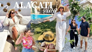 ALAÇATI TATİLİMİZ  Butik Otel Detayları Köyiçi Sokakları Ayayorgi Koyu 🏖️☀️👙🐚 [upl. by Adnorrahs]