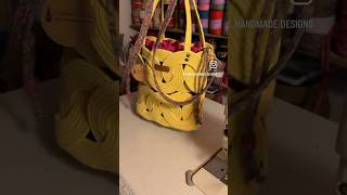 SONSUZLUK ÇANTASI DİKİMİ🧶🌼bags elemeği plajçantası bag yazçantası ropebasket [upl. by Pennebaker]