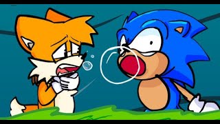 Sonic vs Tails  Bubble Trouble FNF Sonic Edition [upl. by Trevorr677]