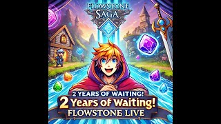 Finally Playing Flowstone Saga 🎮  2 Years of Waiting Ends Today  JRPG Adventure [upl. by Whitman350]