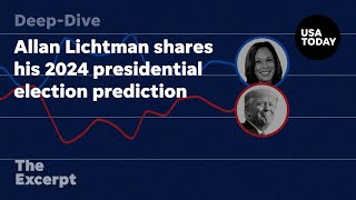 Allan Lichtman shares his 2024 presidential election prediction  The Excerpt [upl. by Schargel]