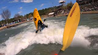 Whitewater Kayaking in 30 seconds [upl. by Aivatnahs561]