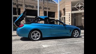 2018 BMW 430i Convertible Review Is The Hard Top Worth The Hassle [upl. by Eittol]