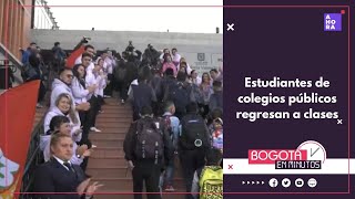 Balance de estudiantes de colegios públicos que regresaron a clases [upl. by Dincolo758]