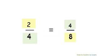 How to find equivalent fractions [upl. by Habas]