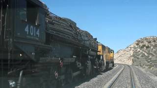 The UP 4014 Project  Cajon Pass April 28 2014 [upl. by Ahon]