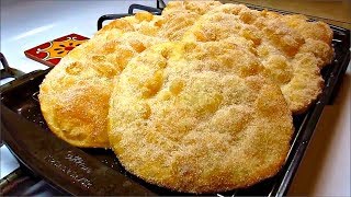 EASY BUNUELOS RECIPE  Receta de Buñuelos  How To Make Bunuelos [upl. by Ahsiem]