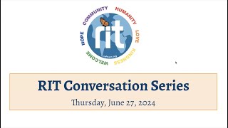 RIT Conversation Series 2024 Part 1 [upl. by Boote]