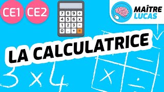 Utiliser la calculatrice CE1  CE2  Cycle 2  Maths  Mathématiques  Calcul [upl. by Dani]