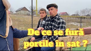 De ce se fură porțile în sat [upl. by Lerrehs]