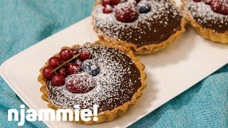 Twix taartjes Recept  njammie [upl. by Jehial955]