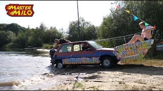 Car in the water Amphibian car [upl. by Nett]