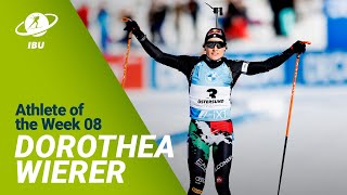 Athlete of the Week 08 Dorothea Wierer [upl. by Tibbitts]