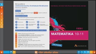 Libri Digjital  Matematika 10  11 Pjesa e parë [upl. by Gilmore826]