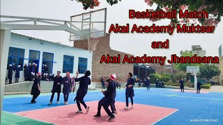 Basketball Match ।। Akal Academy Muktsar Vs Akal Academy Jhandeana [upl. by Lewes]