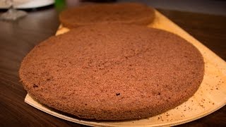 Шифоновый шоколадный бисквит Рецепт  Chiffon chocolate cake Recipe  Я  ТОРТодел [upl. by Mcfadden]