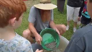 Greenwood Founders Day Festival Gold panning lessons [upl. by Natasha]