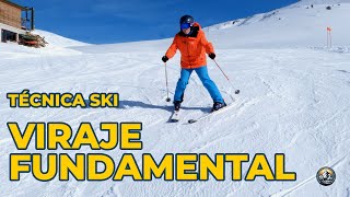 Viraje Fundamental en SKI  Mejora tus giros  Consejos [upl. by Jeni937]