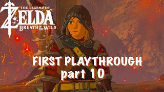 Divine Beast Prep Vah Rudania is NEXT  Part 10 Zelda BoTW 1st Playthrough  Volclare Vods [upl. by Amarette]