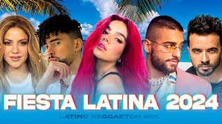 FIESTA LATINA 2024  REGGAETON 2024  LO MAS NUEVO 2024  REGGAETON MIX 2024  LO MAS SONADAS 2024 [upl. by Pail417]