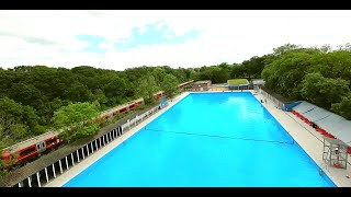 The Big Splash at Tooting Bec Lido  Wandsworth [upl. by Jonathon]