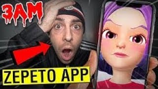 INSANE DO NOT PLAY ZEPETO APP AT 3AM CALLING ZEPETO AT 3AM CHALLENGE [upl. by Notniuq]