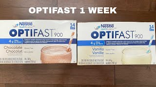 OPTIFAST LIQUID DIET  1 WEEK [upl. by Imhskal36]