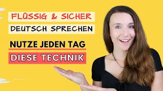 Lektion 1  Flüssig und sicher Deutsch sprechen lernen mit der Imitationstechnik [upl. by Santini]