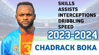 CHADRACK BOKA 2024 Skills Assists Intercepions Speed [upl. by Inohs]