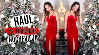 HAUL vs LOOKBOOK  Outfits de fiesta para Navidad y Nochevieja [upl. by Yhtomot]