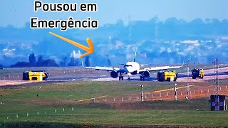 AVIÃO DA AZUL COM PROBLEMAS NO MOTOR DECLAROU MAYDAY E FEZ POUSO DE EMERGÊNCIA EM VIRACOPOS CAMPINAS [upl. by Eisseb]