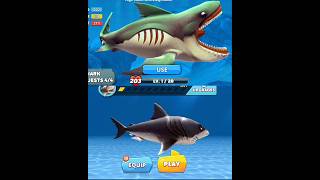 HUNGRY SHARK EVOLUTION VS HUNGRY SHARK WORLD  Shark Gaming [upl. by Obediah]