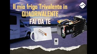 Trasformazione frigo Trivalente in Quadrivalente quotfai da tequot [upl. by Aiza]