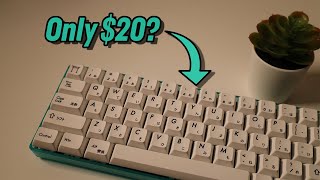 A Custom Keyboard for only 20 CIY TES68 [upl. by Alviani]