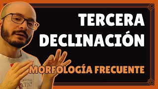 TERCERA DECLINACIÓN griega morfología FRECUENTE 🎭 Curso de griego antiguo desde cero 512 [upl. by Aretina642]