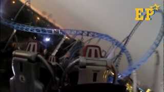 Blue Fire  Onride  At night Europa Park HD [upl. by Robers]