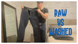 Keep Raw Denim Jeans Raw or Wash [upl. by Porcia]