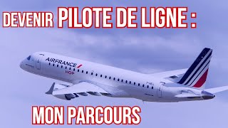 Reconversion  mon parcours pour devenir pilote de ligne [upl. by Nemsaj806]