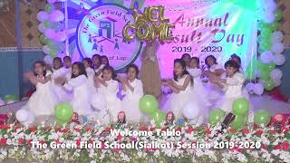 Welcome Tablo The Green Field School Sialkot 2019 2020 [upl. by Notgnimer753]