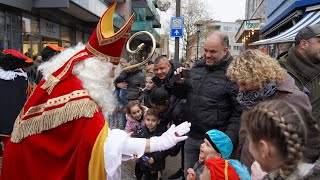 Sinterklaas trok met speciale optocht door Kerkrade Centrum [upl. by Bilski]