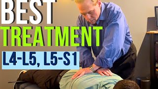 Best Treatment For L4L5 L5S1 Disc Bulge NONSURGICAL  Dr Steve Silverston [upl. by Eerok304]